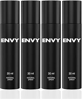 Natural Spray Men Perfume - 30ML Each (Pack of 4) | Long Lasting Eau de Parfum Scent Fragrance For Men