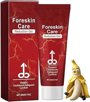 MaleGuard ForeskinCare Reduction Gel, Natural Ingredients Phimosis Foreskin Correction Gel for Excessive Foreskin Men's Health (1 Pcs, *20g)