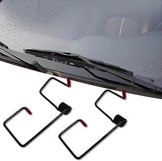 2PCS Windshield Wiper Arm Pressure Spring Booster, Wiper Blade Assist Pressure Springs with Silicone Cover for Enhanced Wiper Arm Performance, Universal Car Windshield Wipers Accessories