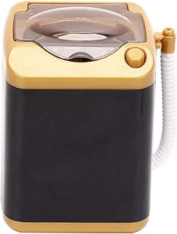 Voluxe Mini Washing Machine, Cleansing Machine, Electric Washing Machine, Washing Machine Home for Gift(Golden)