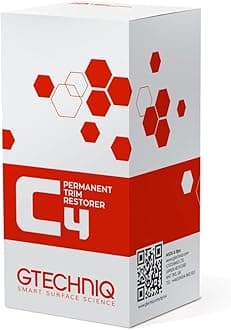 C4 Permanent Trim Restorer 30ml - Revitalize Tired, Faded, Discoloured Car and Vehicle Trim - Premium Weather Protection, UV Resistant, Leaves No Unattractive Gloss - 2 Year Durability