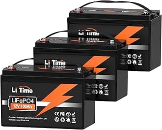 Litime LiFePO4 Motorhome Underseat Battery
