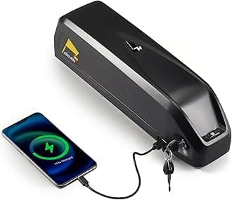 Ebike Battery 48V, Electric Bike Lithium Battery 10AH 12AH 15AH 18AH 20AH, 48 Volts Electric Bicycle Motor with Charger, for 200W -1100W