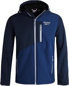 ReebokMen's Jacket - Weather Resistant Fleece Lined Softshell Jacket Coat - Lightweight Casual Coat for Men (M-XXL)