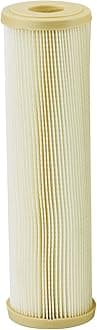 Pentek - 255481-43 ECP1-10 Pleated Cellulose Polyester Filter Cartridge, 9-3/4" x 2-5/8", 1 Micron