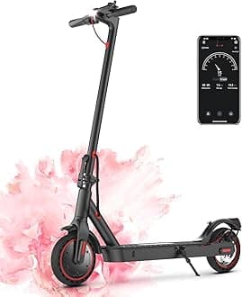 iScooter Electric Scooter Adults & Big Kids, 18/15/12 Miles Long Range,22/19/18 Mph Top Speed, Commuting Electric Scooter with Cruise Control, Double Braking Systems Escooter for Adults and Teens