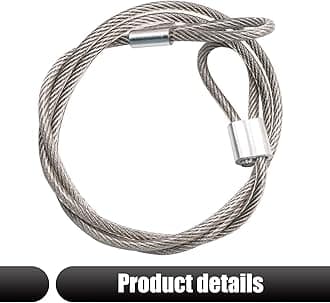 2 PCS Hood Pins Set, Engine Hood Lock Shock-Absorbing Hardware Fixer, Stainless Steel Anti-Rust Accessories with Racing Lanyard Hook Nut Screw, Universal for Most Cars Repair Tool (Black)