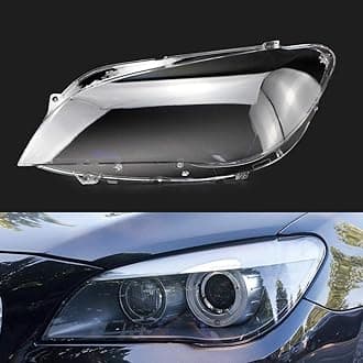 Car Headlight Cover Headlamp Lens Auto Shell Cover Compatible with BMW F01 F02 7 Series 730i 735i 740i 745i 750i 760i 2009~2015 (Driver Side)