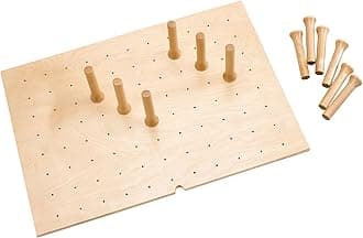 Rev-A-Shelf Medium 30 x 21 Wood Board System w/12 pegs, red