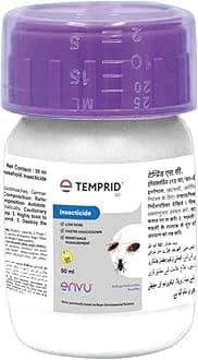 TEMPRID For Cockroach&Bed Bug Control-50 Ml|No Smell|No Kerosene Required|Mix Only With Water,Pack Of 1,Liquid