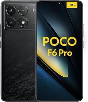 POCO F6 Pro Black-Smartphone 12+512GB Snapdragon® 8 Gen 2, 50MP triple camera, 120W HyperCharge, 5000mAh（UK Version+2 Years Warranty）
