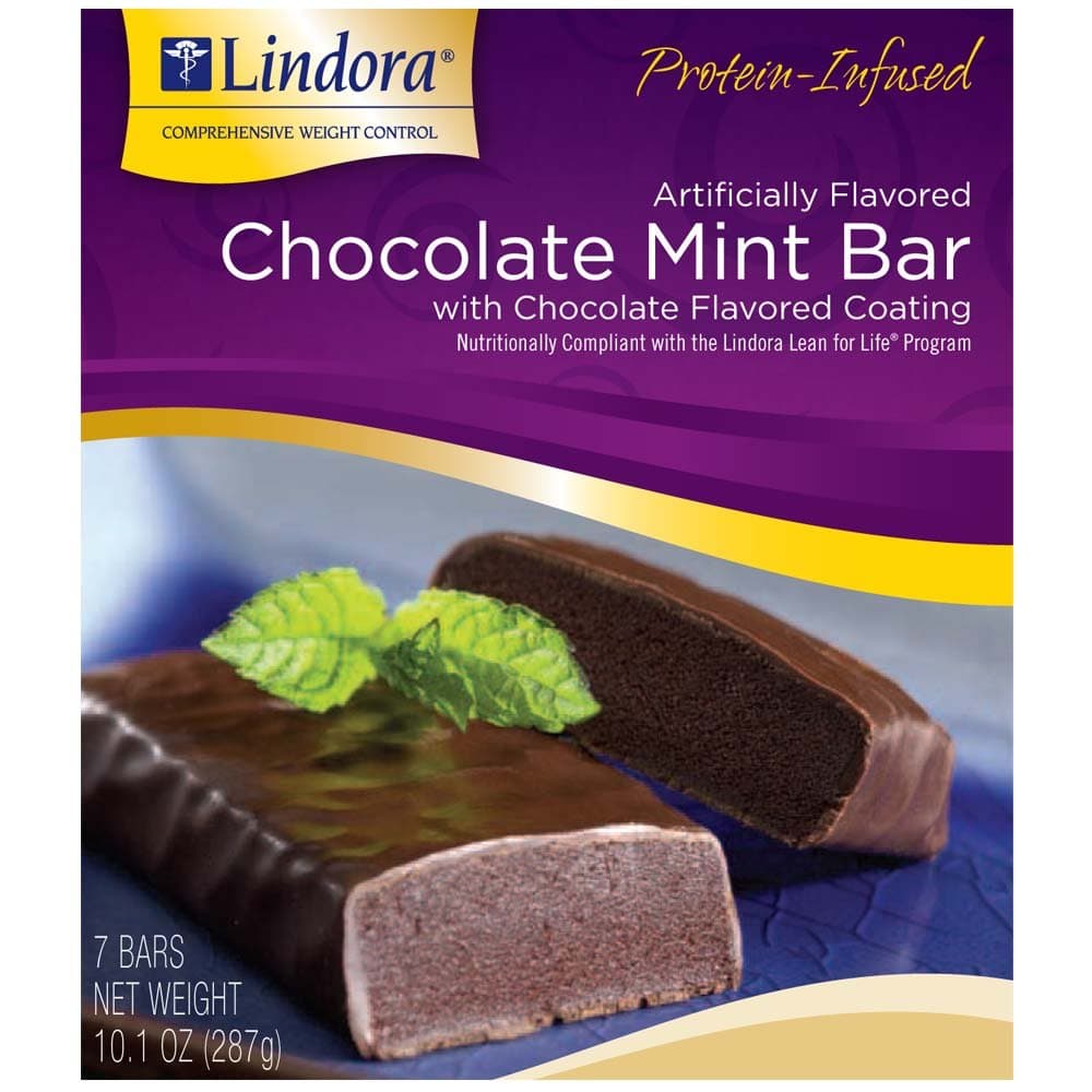 Chocolate Mint Bar with Chocolate Flavored Coating 7 bars