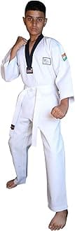 USI UNIVERSAL Unisex Bouncer Taekwondo Dress (White180cm.)
