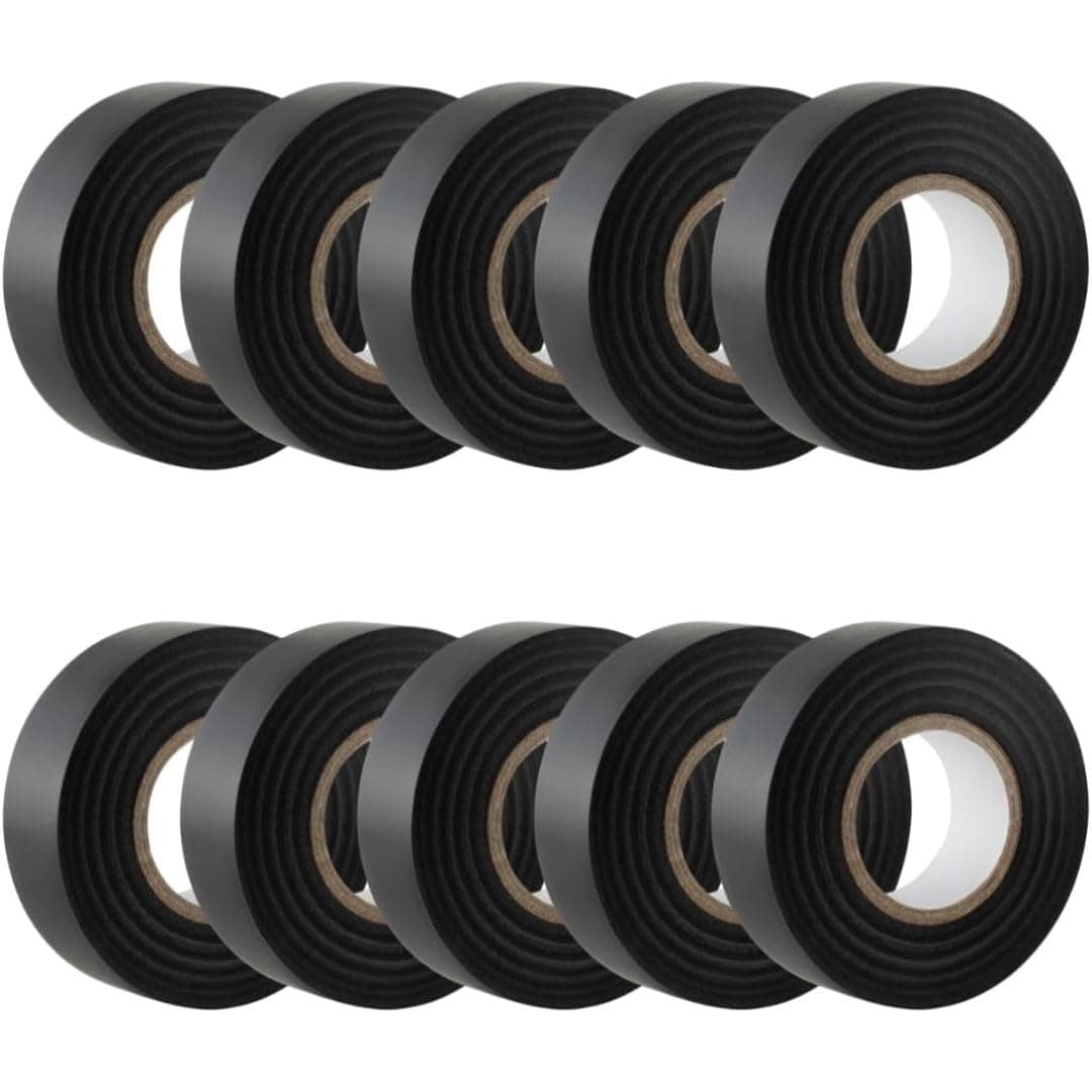 19mm x 20m Electrical Tape - 10 Pack