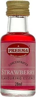 Flavouring Essence 28ml Bottle Halal Different Flavours Essance For Baking Cooking Drinks HerbsnSpiceit (28ml, Strawberry)