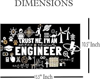 Laptop Skin Stickers Bubble-Free HD Quality Sticker for Laptops Upto 15.6" Compatible with Apple/Dell/HP/Lenovo/Acer/Asus/Sony (Dustproof|Waterproof|Scratchproof|Reusable) - ENGINEER5