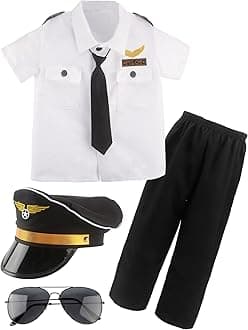 Puteraya kids Kids Pilot Uniform Set kids pilot uniform set
