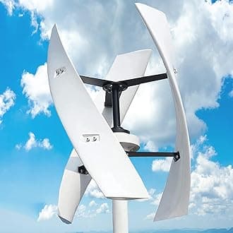 Wind Mill Generator Kit,Vertical Wind Turbine,Wind Turbine Generator Kit for Home,Wind Turbine Generator Kit,with Controller for Home,Business,Industrial Energy Supply,48V-5000W