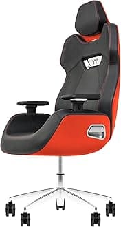 ARGENT E700 Real Leather Gaming Chair (Flaming Orange) Design by STUDIO F∙A∙PORSCHE, GGC-ARG-BRLFDL-01