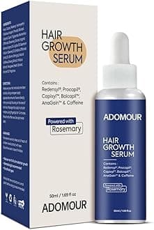 Hair Growth Serum with Rosemary, Redensyl, Procapil, Capixyl, Baicapil, Anagain, & Caffeine For Men & Women 50ml