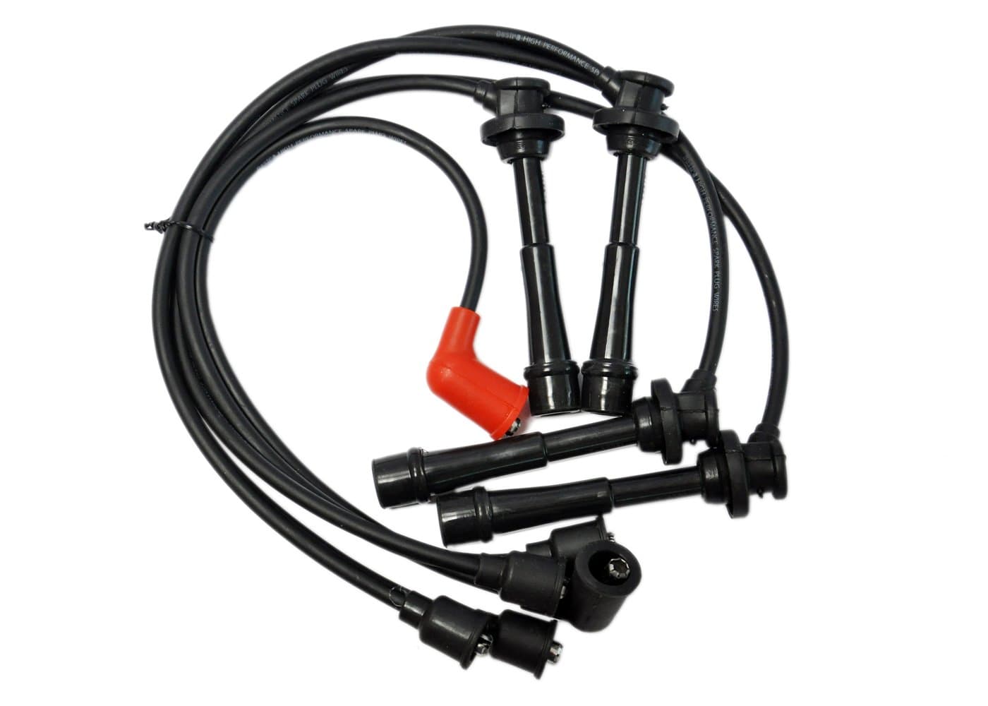 DESTRA Spark Plug Wire/Ignition Cable for Maruti Zen/Esteem (MPFI),Black