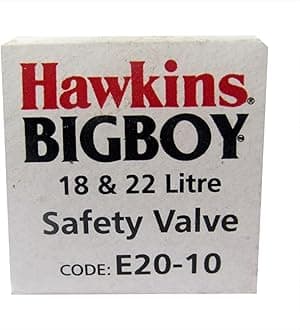 BigBoy 18L and 22L Pressure Cooker Safety Valve, Black