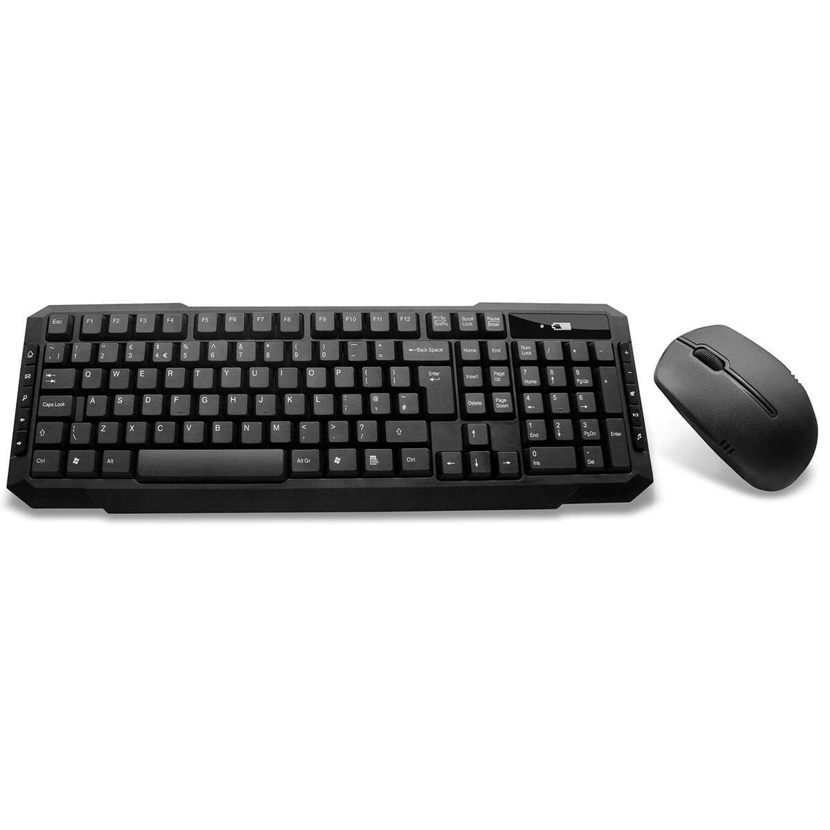 Builder KBMS-BUILDERW Wireless Keyboard and Mouse Combo Set - Black