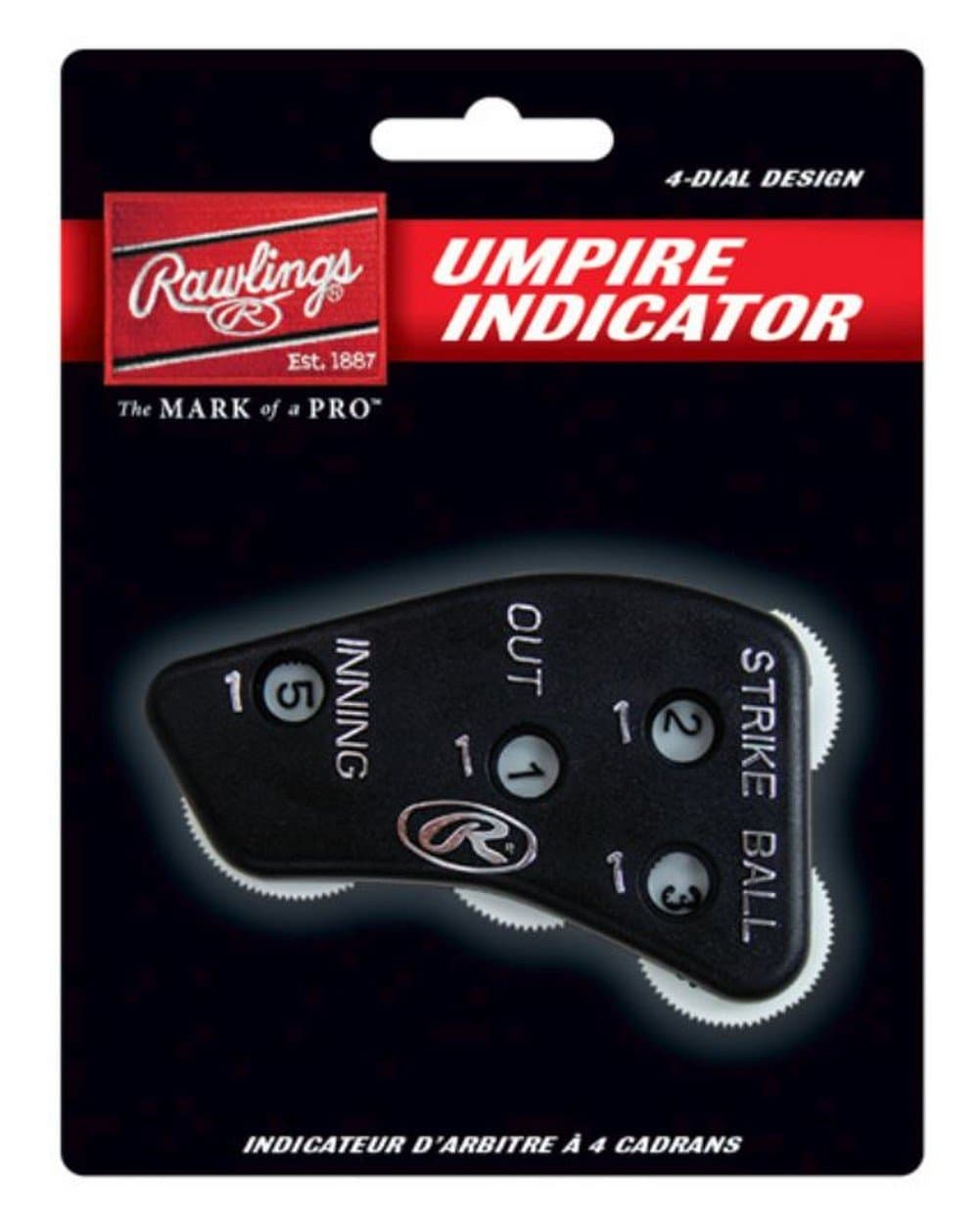 Rawlings | Umpire Indicator | Baseball/Softball | 4-in-1