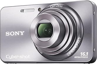Sony Cyber-Shot DSC-W570 16.1 MP Digital Still Camera with Carl Zeiss Vario-Tessar 5x Wide-Angle Optical Zoom Lens and 2.7-inch LCD (Silver) (OLD MODEL)