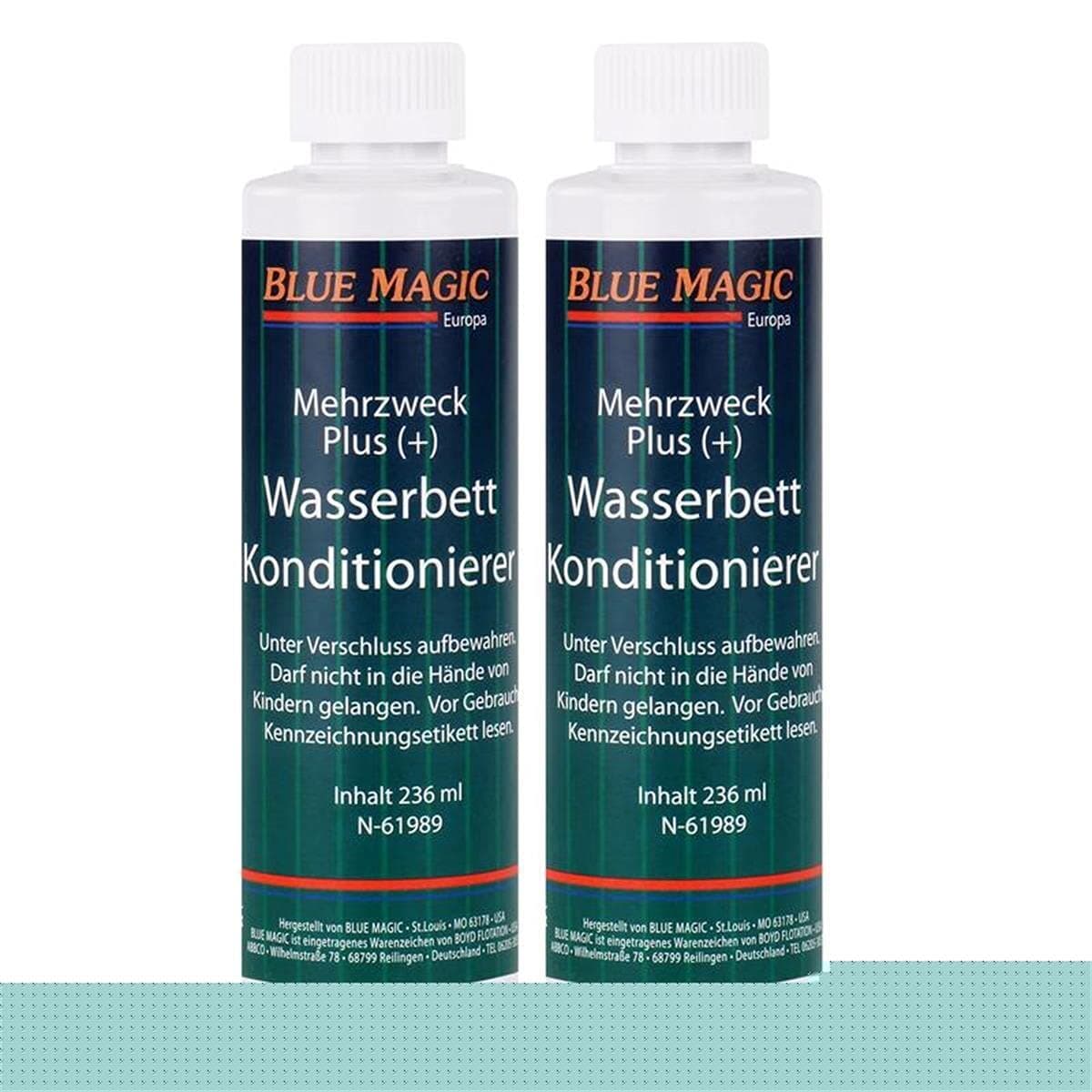 Blue Magic Waterbed Conditioner Conditioner 2 Large Bottles Waterbed