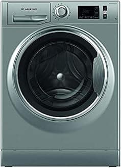 9KG Front Load Washing Machine, 1400 RPM, 16 Programs, Fully Automatic Washer with Inverter Motor, Digital LED Display, Child Lock & Delay Start, Made In Poland, Silver, NLM11946SCAGCC