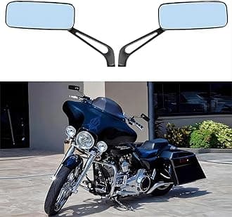 Rearview side motorcycle mirrors