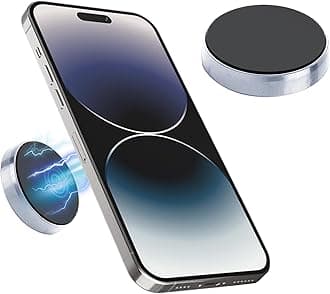 Universal Car Phone Holder Suction Cup Phone Holder Stand Car Mount Accessories for Smartphones,Silve