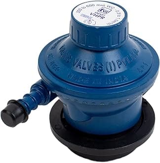 INUS Kitchen Commercial Gas Saving Regulator Fuel Efficient with Adjustable Flamer Made from Imported Korean Zinc, Fire Safe with Multipoint Holding to The Valve,with Child Safety, Commercial Use Only