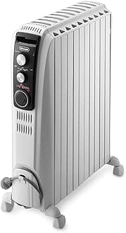 De'Longhi Dragon 4 TRD41025T Oil Filled Radiator - White