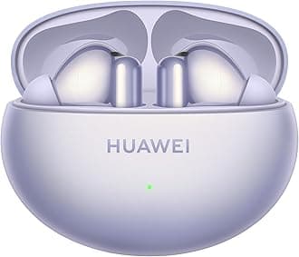 HUAWEI FreeBuds 6i, Intelligent Dynamic ANC 3.0, Punchy Bass, Fast Charging, Longer Listening, Distraction-Free Calling, IP54 Sweat- and Water-resistance, Dual-Device Connection, Purple