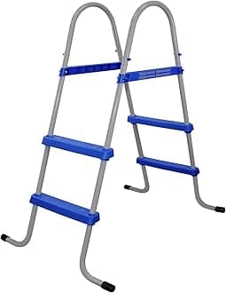 Crystals Swimming Pool Ladder Steps, 2 Step Ladders for Above Ground Pools, 33 Inch / 84cm