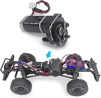 RCHUBAM Metal Transmission Case Gearbox with Gear 16.6:1. for 1/18 TRX4M Bronco Defender RC Crawler Car 9791 (N)