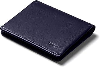 Slim Sleeve Wallet (Leather Front Pocket Wallet, Thin Bifold Design, Holds 4-12 Cards, Folded Notes)