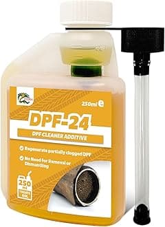 HYDRA DPF-24 DPF Cleaner, 250ml treats up to 60L, DPF Filter Cleaning Diesel Particulate Filter Cleaner with DPF Cleaner Fluid for Reduced DPF Cleaner Cost Easy To Use Fuel Additive