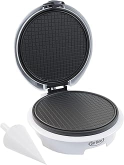 Chef Buddy 82-MM1234 Waffle Cone Maker with Cone Form