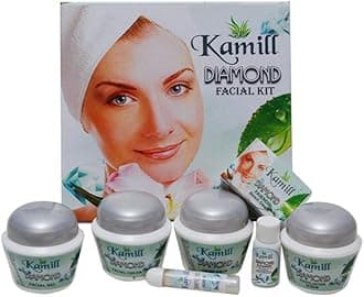 Diamond Facial Kit for instant radiance with Diamond Dust & Cinnamon, 4 easy steps, 310 gm