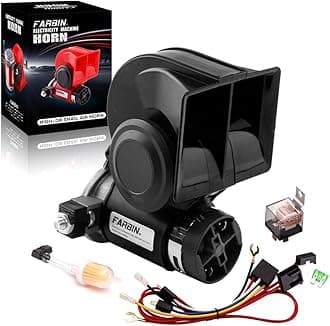 Train Horn for Truck 12v 150db Loud Car Horn Snail Air Horn with Relay Harness for Any Vehicles