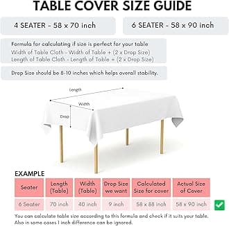 BRIDA® Polyester Spandex Stretchable Floral Geometric Printed Dining Chair Covers Elastic Chair Seat Case Protector, Slipcovers (‎4 Seater Table Cover + 4 Chair Cover, Navy Grey Geometric)