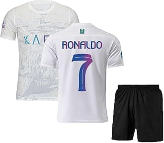 Ronaldo 7 Football Jersey Shorts(Kid's, Boy's& Men)
