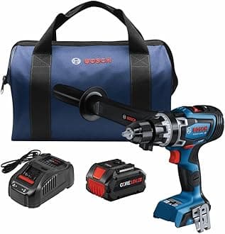 BOSCH GSB18V-1330CB14 PROFACTOR™ 18V Connected-Ready 1/2 In. Hammer Drill/Driver Kit with (1) CORE18V® 8 Ah High Power Battery