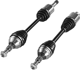 VEVOR CV Axle Shaft Assembly, 2 Pieces Front Left & Right (Driver and Passenger Side), Automotive Replacement Joint Axles Pair Compatible with 2009-2017 Chevrolet Traverse, Alloy Steel & Carbon Steel