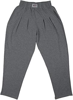 Muscle Alive Men's Baggy Sweatpants Athletic Gym Pants Bodybuilding Fitness Sports Trousers Loose Fit Joggers with Pockets