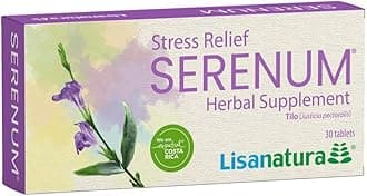 Serenum Herbal Supplement - Sugar, Gluten & Lactose Free - 30 Tablets