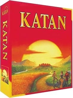 Family Board Games for Adults and Kids - Ages 8 and up, 2 to 8 Players (Katan Base Game)